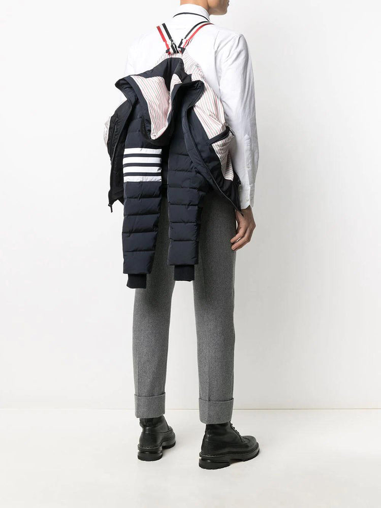 DOWNFILL SKI JACKET W/ 4BAR IN POLY TWILL