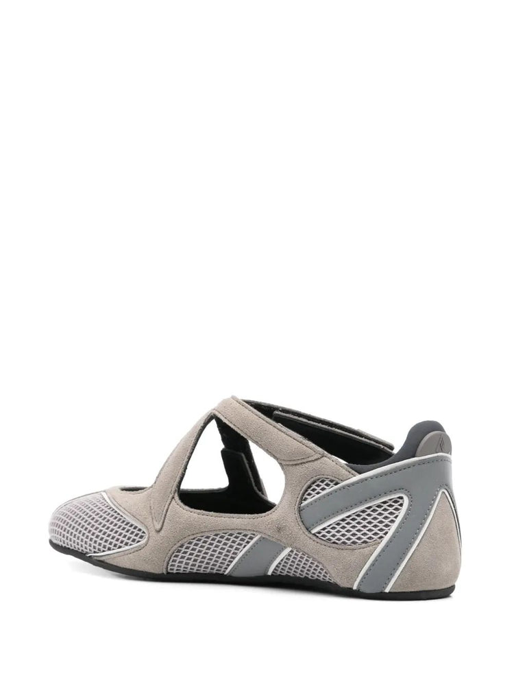 'Floor01' ballerina flat Multimateriali sintetici e pelle