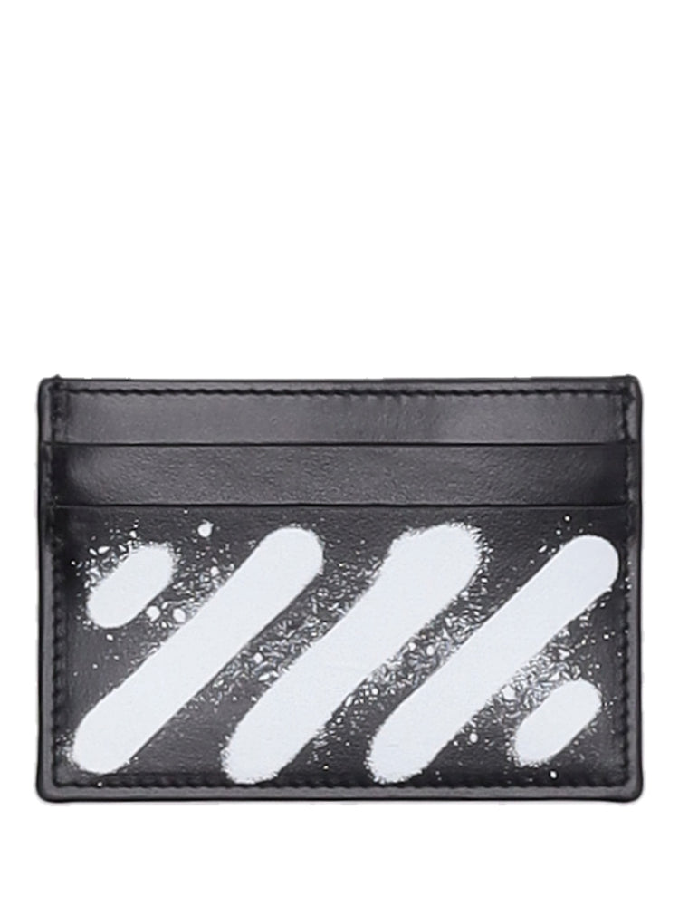 DIAG SPRAY CARD CASE BLACK - WHITE