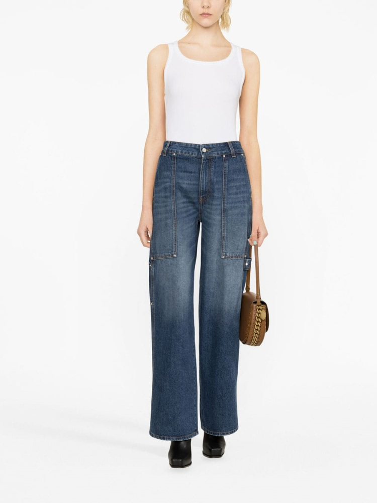 STELLA McCARTNEY wide-leg jeans