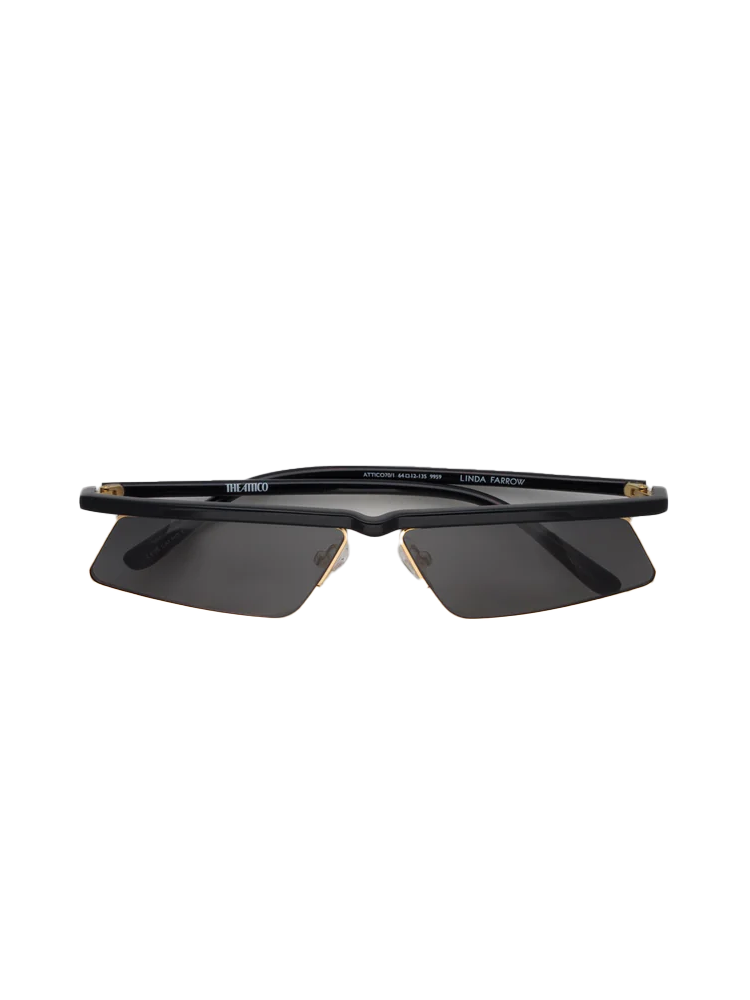 ムートン・ファーコート THE ATTICO Women Outer 247WCB62 L054 100 Black 247WCB62L054_100_2.jpg?sw=206&
