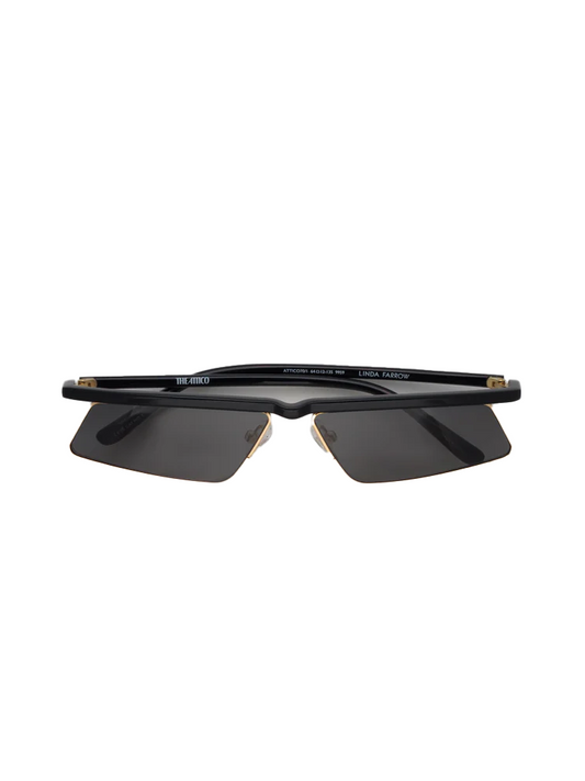 Aria Cat Eye Sunglasses in Yellow Gold