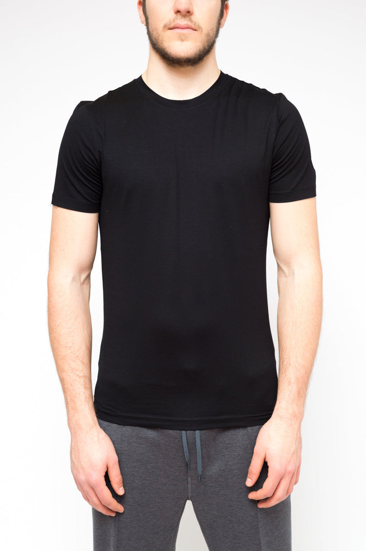 PRADA crew neck t-shirt black