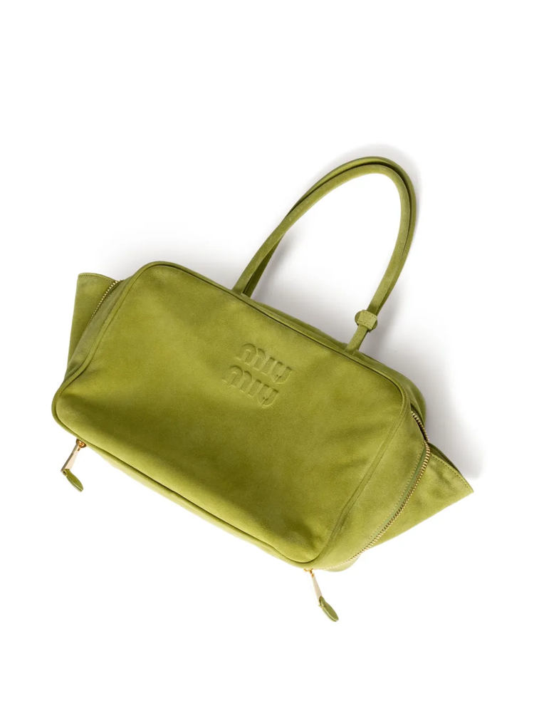 Beau suede tote bag