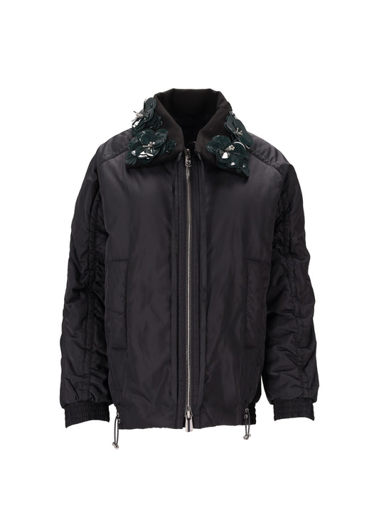 CLARINDA BLOUSON DIAGONALE MAT