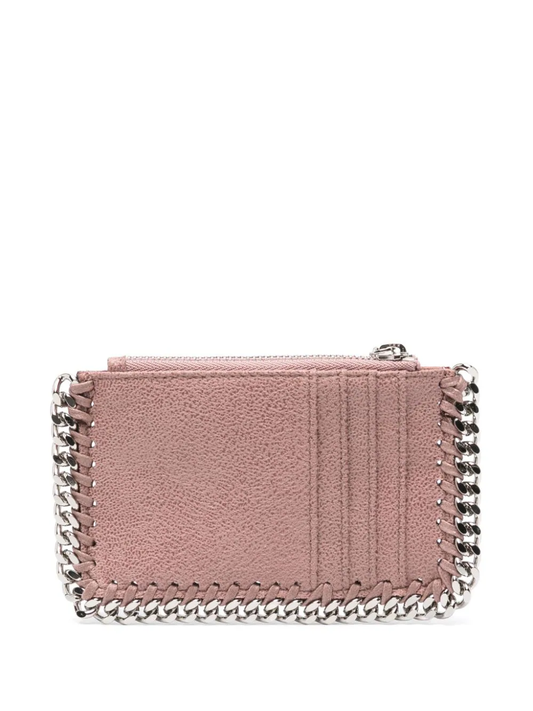 Falabella chain-trim wallet