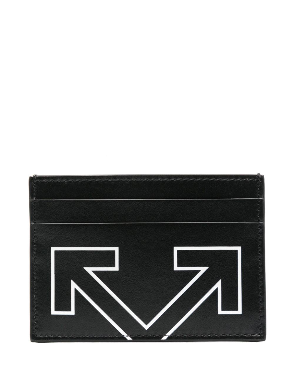 HERITAGE CARD CASE BLACK - WHITE