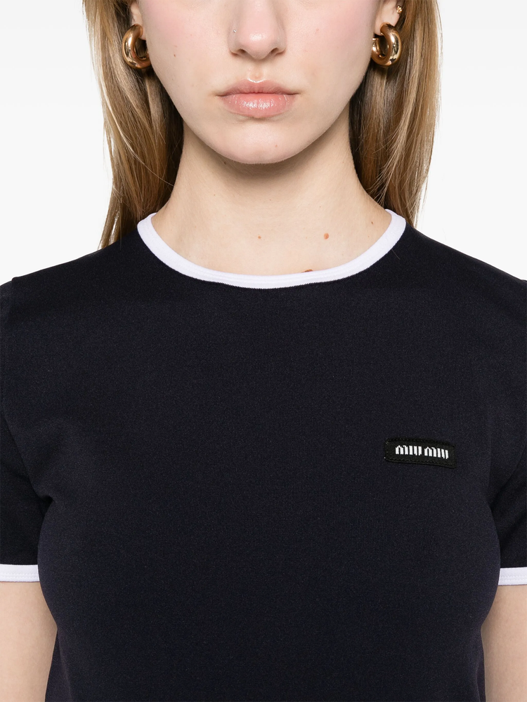 logo-patch T-shirt