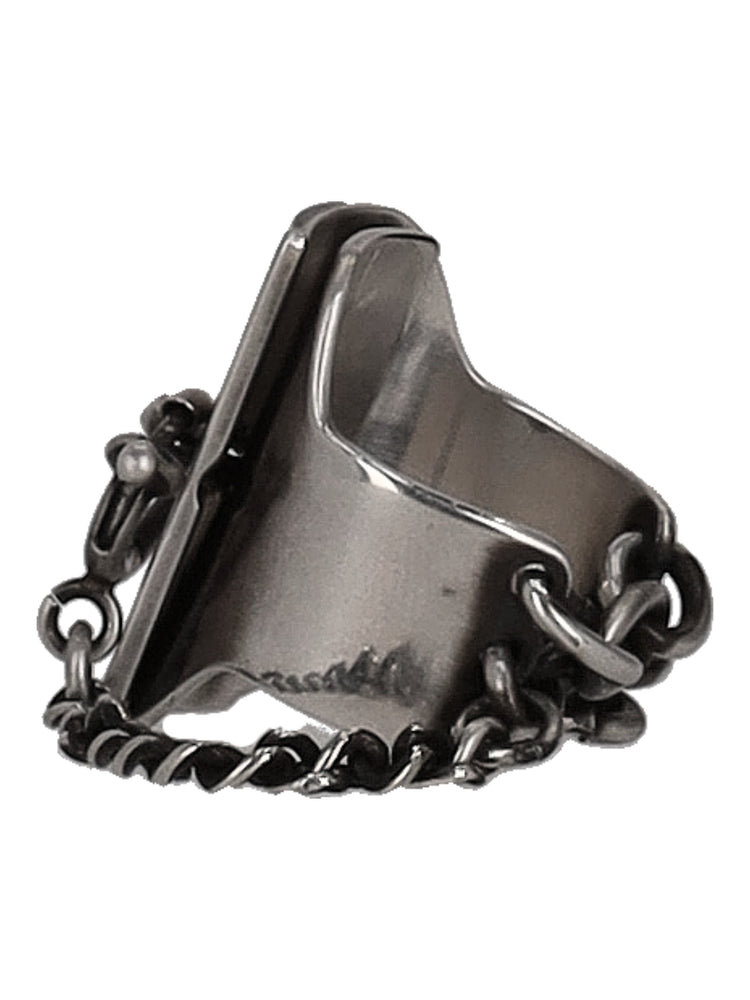ANN DEMEULEMEESTER CHAIN RING