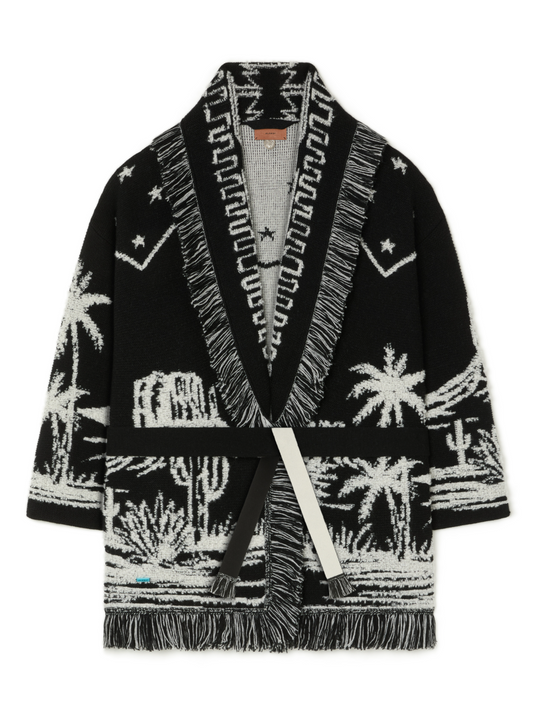 CANYON SPIRIT CARDIGAN BLACK/CHALK