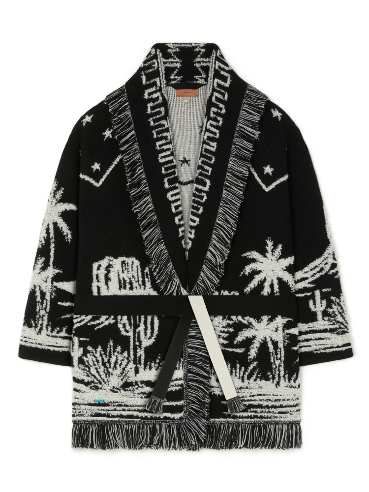 CANYON SPIRIT CARDIGAN BLACK/CHALK