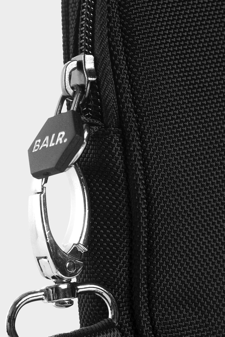 BALR. U-SERIES PHONE POUCH BLACK