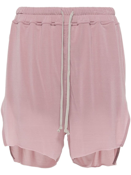 drawstring jersey shorts