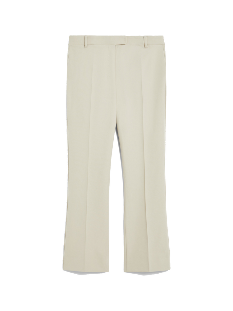 Fatina slim-fit stretch cotton and viscose trousers