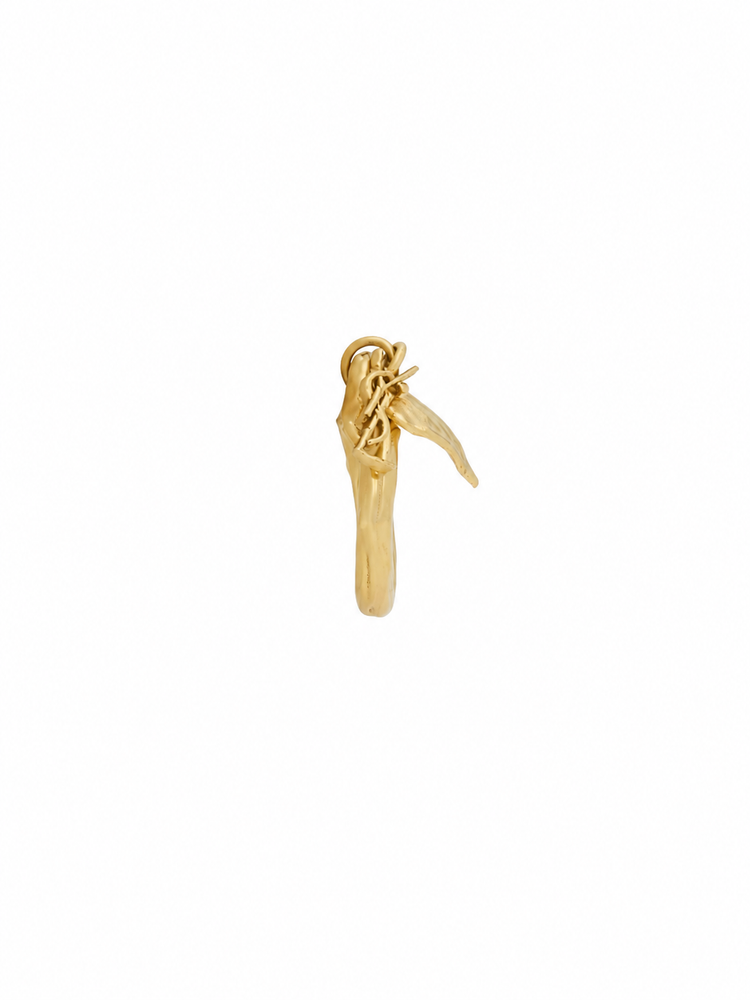 BAGUE FEUILLE ET CAS
