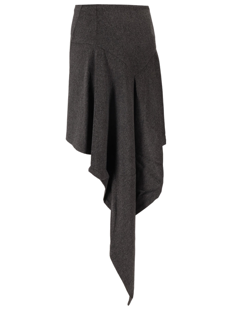 CASCATA SKIRT - Wool Flannel