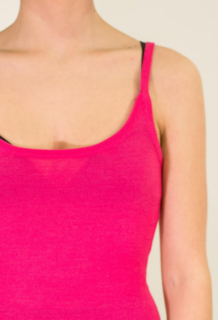 LA ROSE tank fucsia