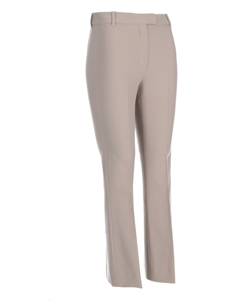 Fatina slim-fit stretch cotton and viscose trousers