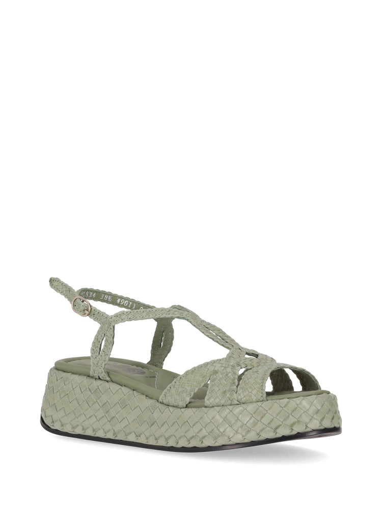 Maui platform wooden sandal