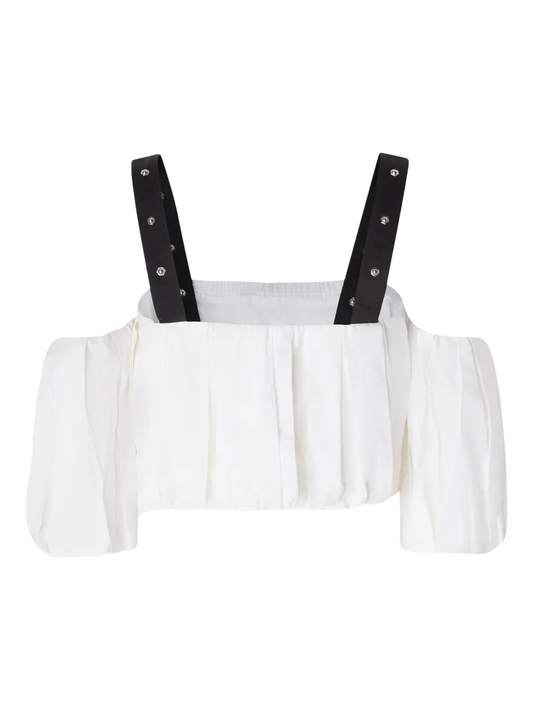 Raul adjustable cropped top