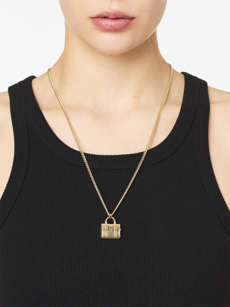 The Tote Bag pendant necklace