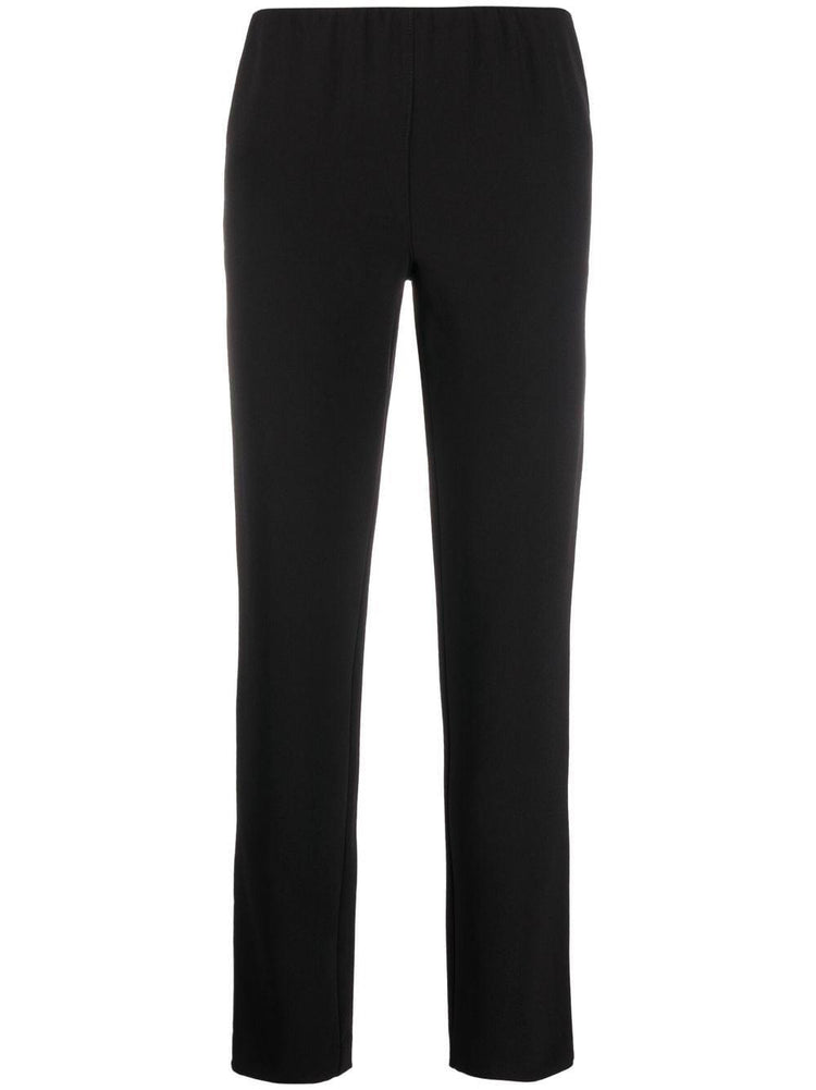 PAROSH cropped elasticated leggings