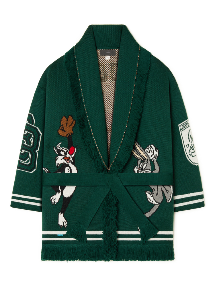 BUGS BUNNY&SYLVESTER CARD. EVERGREEN/MUL