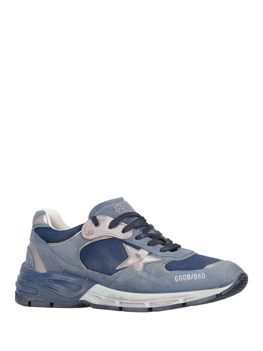 RUNNING DAD MESH AND SUEDE UPPER SUEDE TOE TONGUE HEEL AND SPUR BIO BASED STAR
