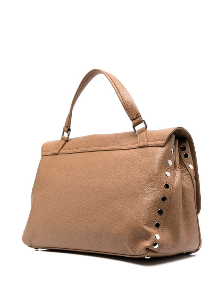 small Postina leather tote bag