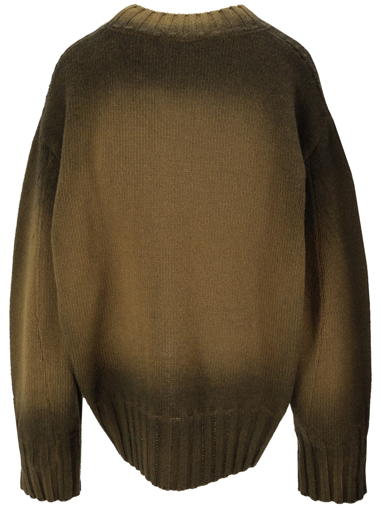 Sweater Sprayed wool cachemire