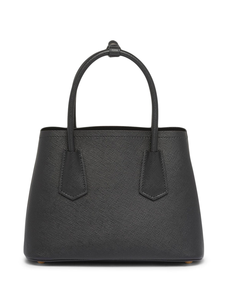 Double Saffiano leather tote bag