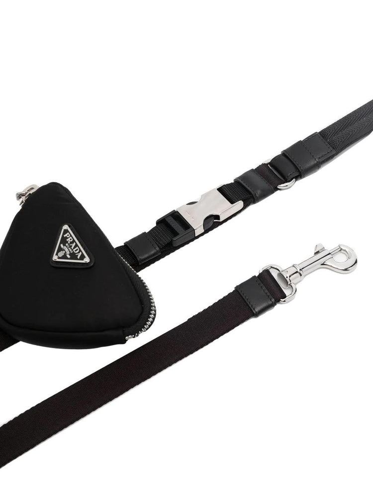 PRADA logo-plaque dog lead