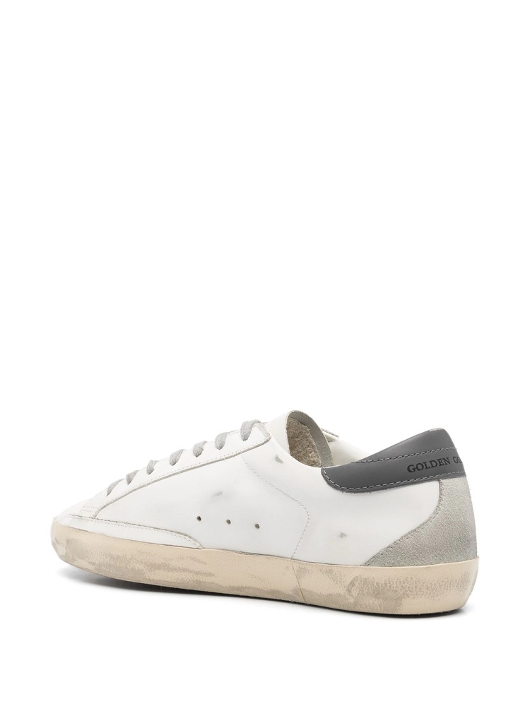 SUPER STAR LEATHER UPPER AND HEEL SUEDE STAR AND SPUR