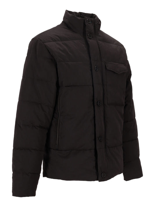 MENS CROPPED FIBRE DOWN PUFFA