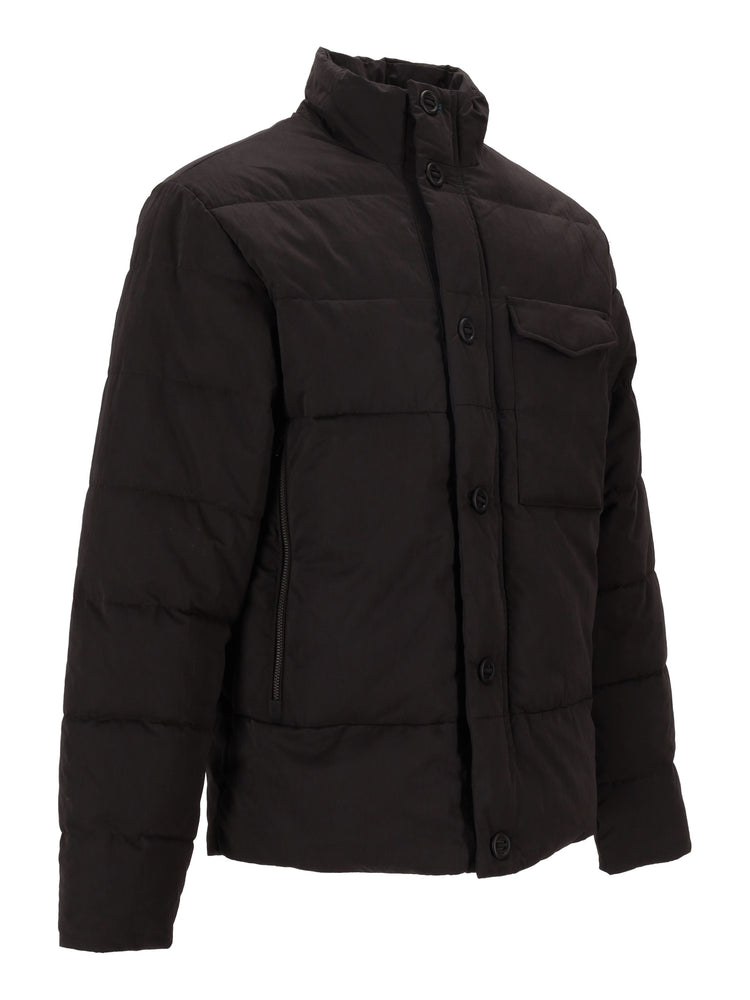 MENS CROPPED FIBRE DOWN PUFFA
