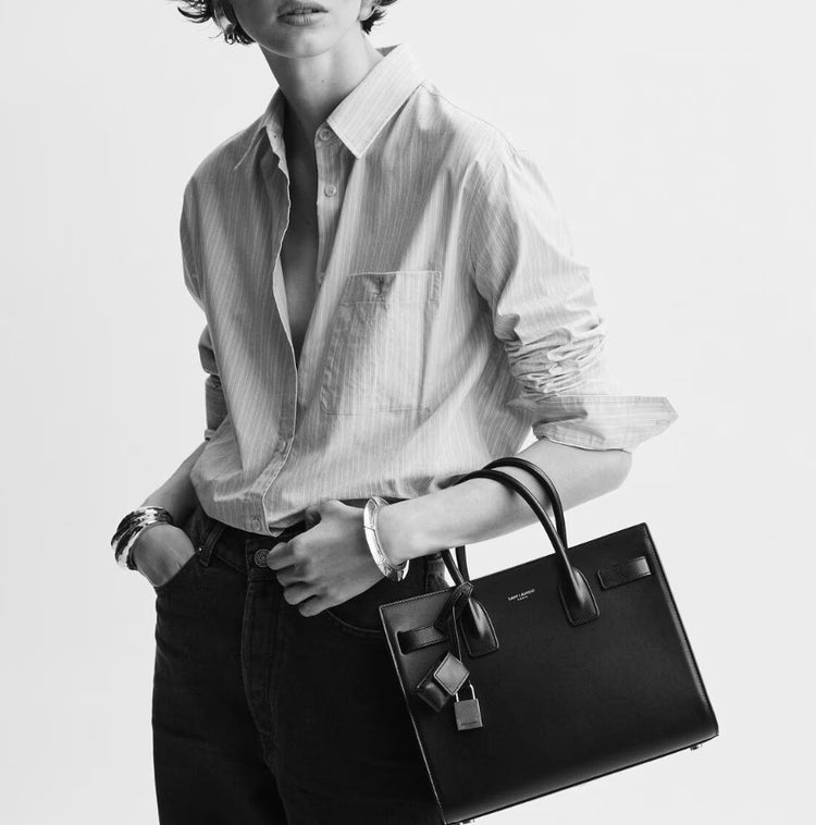 YSL BO SDJ BABY SUEDE SATIN