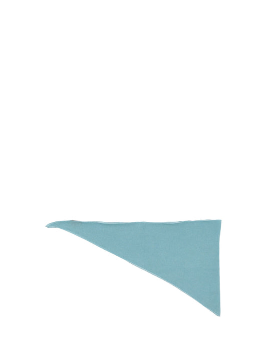 LA Rose kefia cashmere turchese