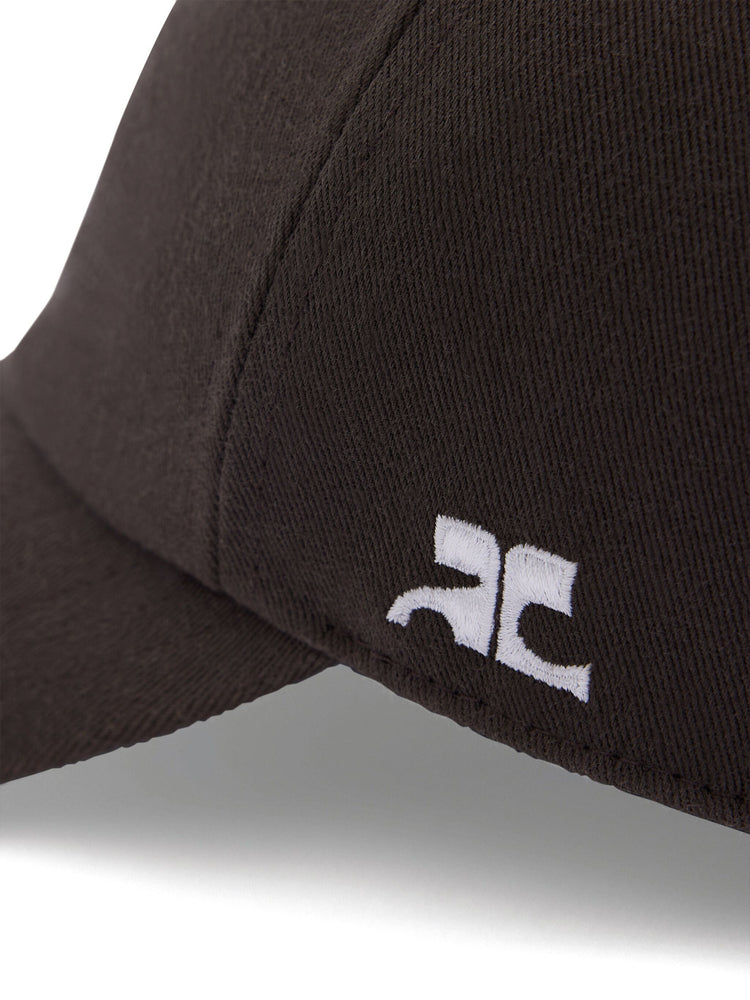 logo-embroidered cotton baseball cap