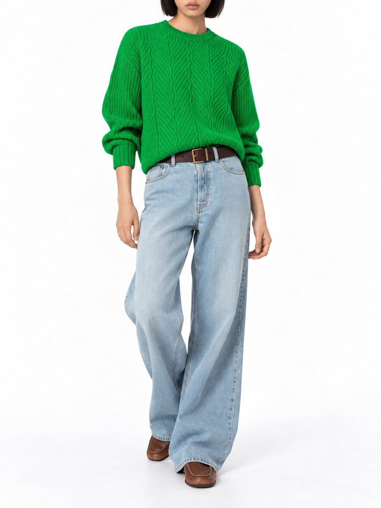 LA ROSE knit R-TRECCIA