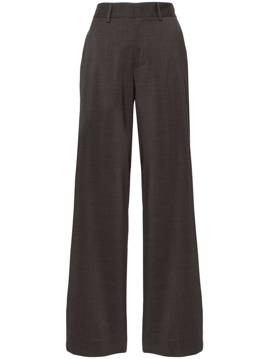 Lillie pressed-crease wide-leg pants