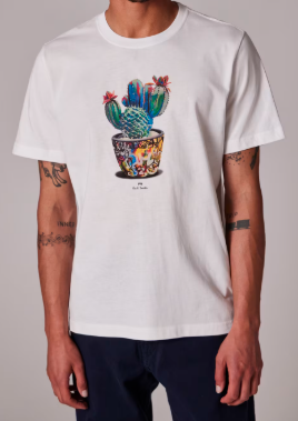 MENS REG FIT T SHIRT CACTUS