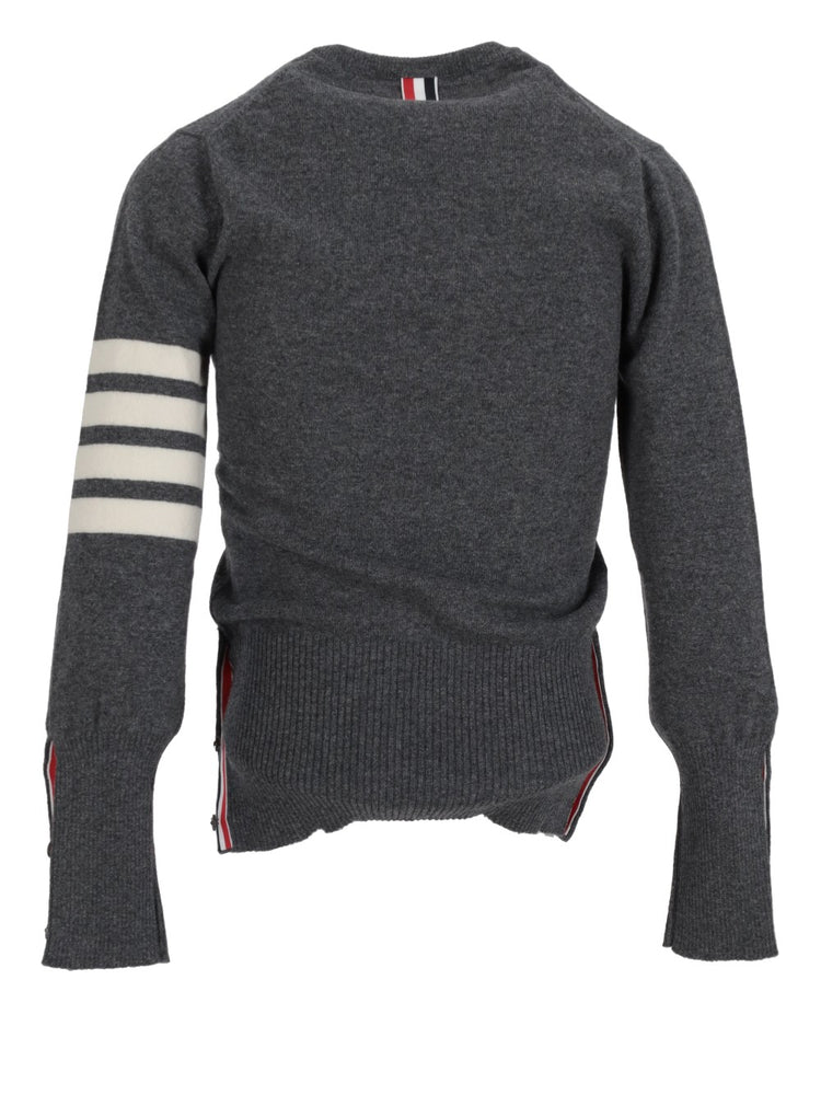 CLASSIC CREWNECK PULLOVER W/ 4 BAR IN CASHMERE