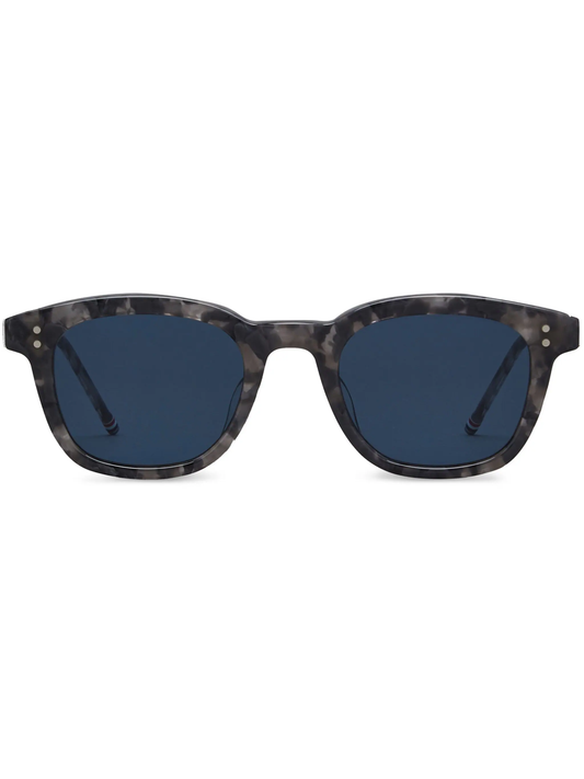 Tokyo tortoiseshell rectangular-frame sunglasses