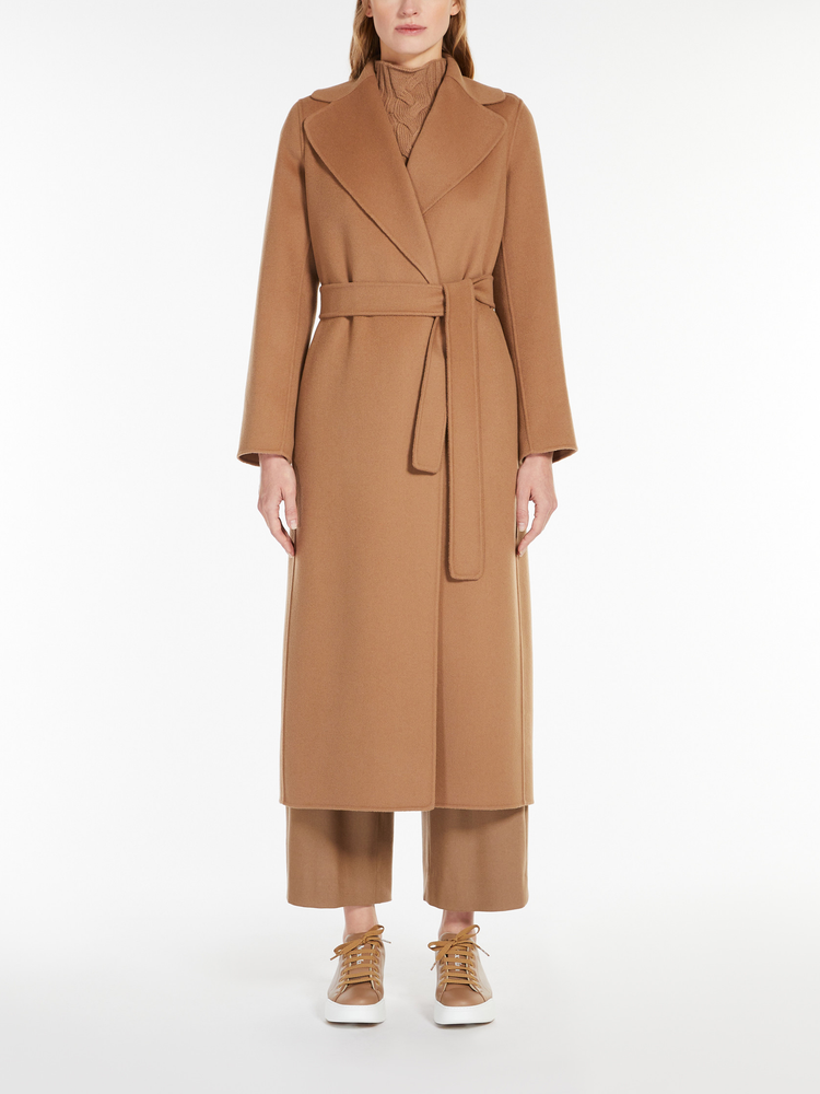 Poldo belted wool coat