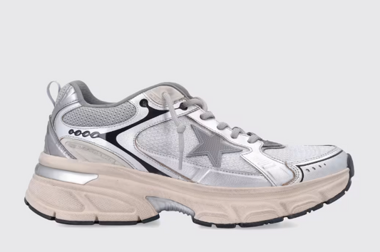 LIGHTSTAR MESH AND NAPPA UPPER MESH TONGUE AND HEEL TPU STAR