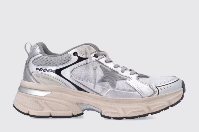 LIGHTSTAR MESH AND NAPPA UPPER MESH TONGUE AND HEEL TPU STAR
