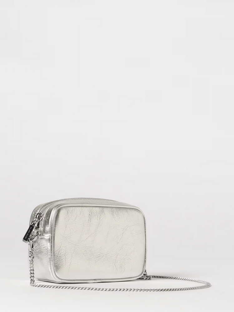 MINI STAR BAG WRINKLED LAMINATED LEATHER BODY AND STAR