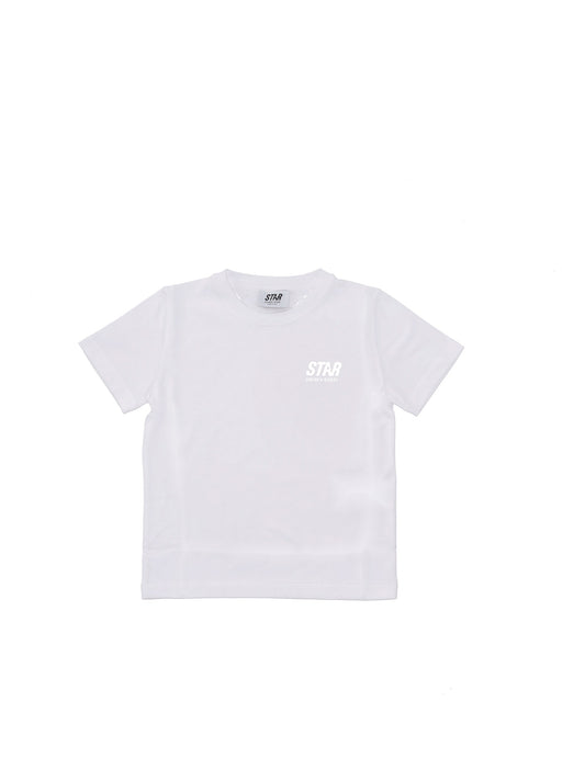 STAR UNISEX T-SHIRT S/S LOGO SILVER PRINT