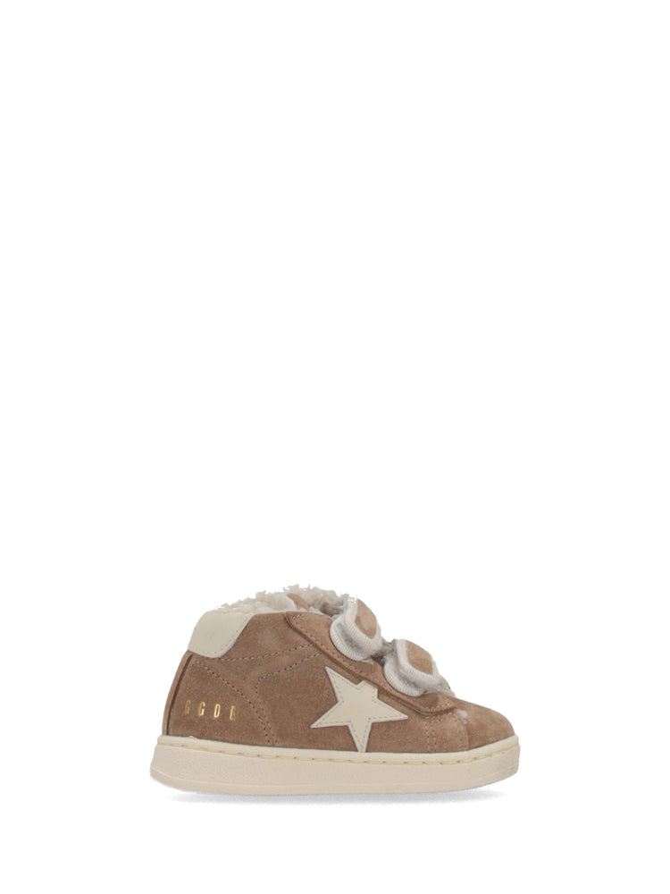JUNE SUEDE UPPER LEATHER STAR AND HEEL SHEARLING LINING