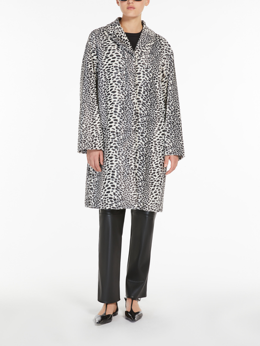 Dania patterned cotton coat